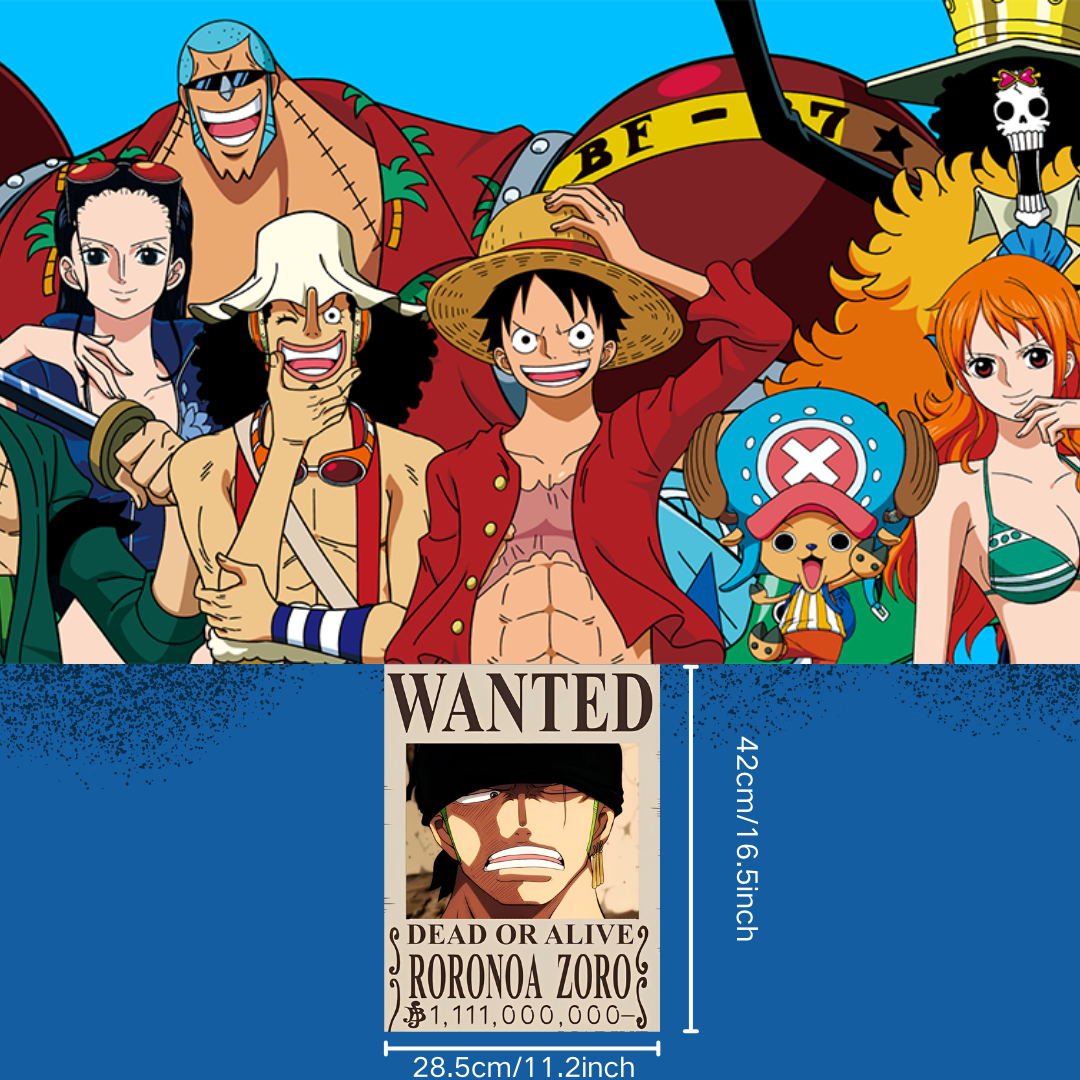 one piece posters-22pcs