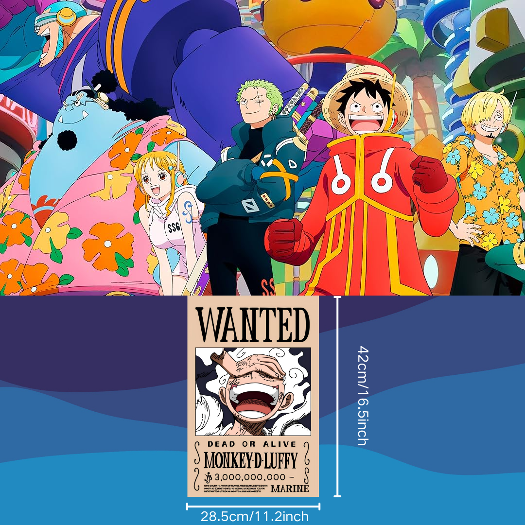 one piece posters-22pcs
