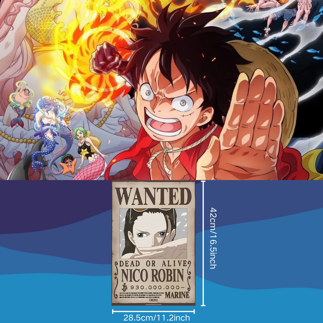 one piece posters-22pcs