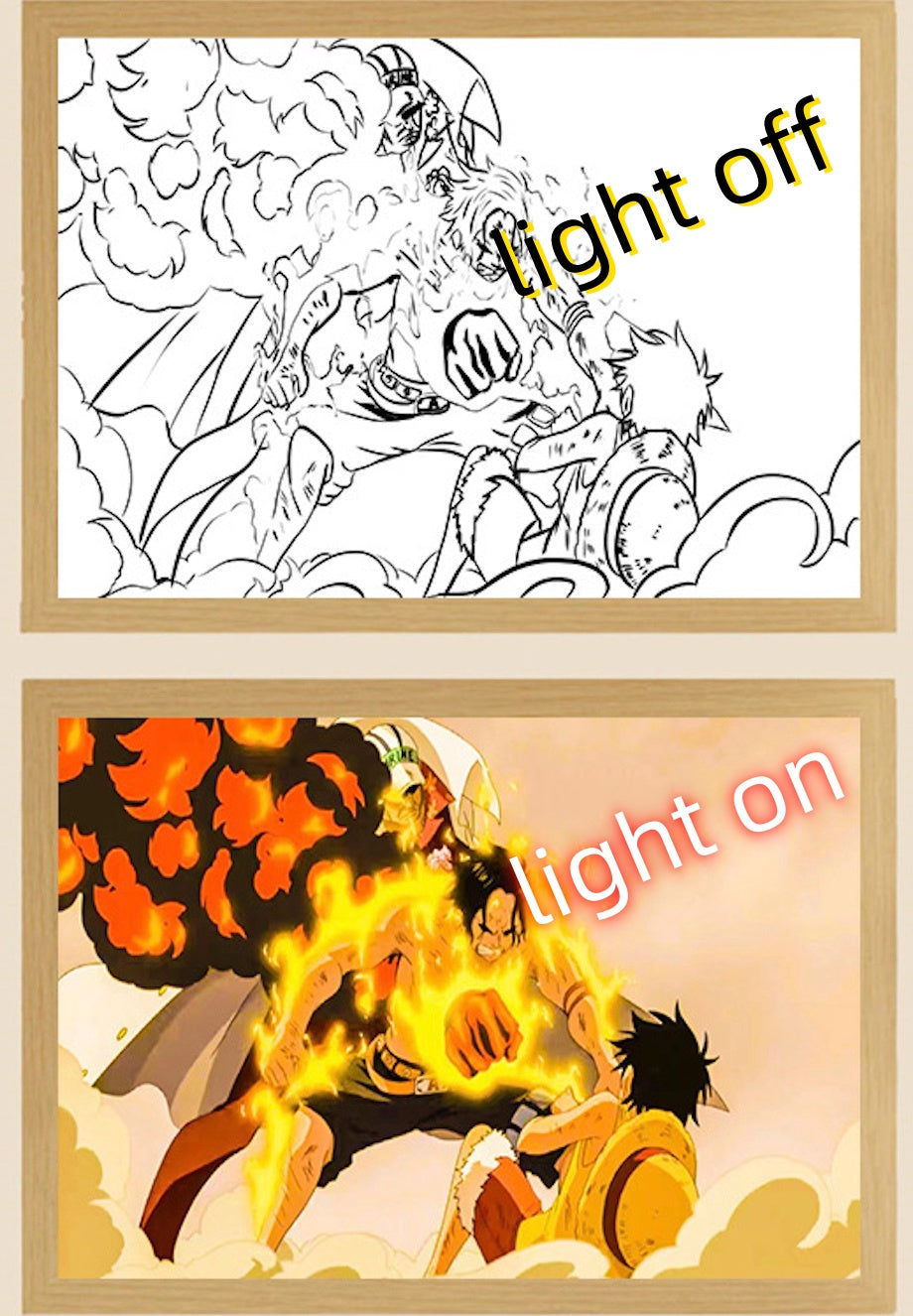 Summit War Saga LED night light